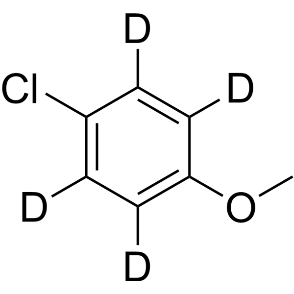 1-Chloro-4-methoxybenzene-d4 1219804-86-0